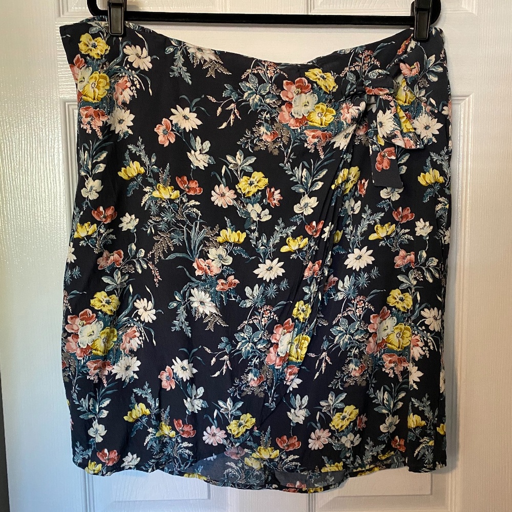 Loft Faux Wrap Skirt 16